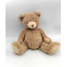 Doudou ours beige marron CA CREDIT AGRICOLE