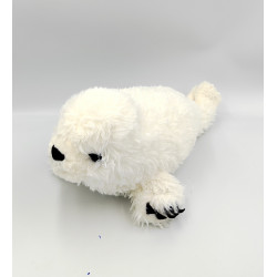 Peluche phoque blanc