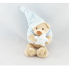 Doudou ours bleu ciel étoile NATTOU