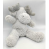 Peluche cerf elen renne gris BLANCHE PORTE