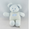 Doudou souris rayé bleu mon petit ange PETIT BATEAU