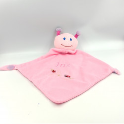 Doudou plat papillon insecte rose BABY CUBBIES