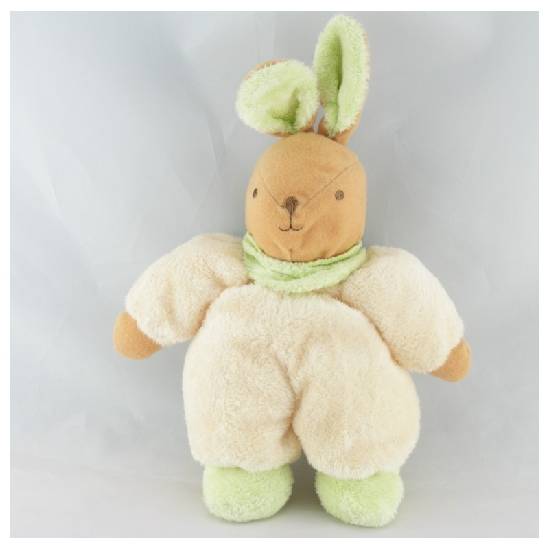 Doudou lapin bleu Super Doudou AJENA