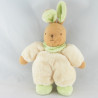 Doudou lapin bleu Super Doudou AJENA