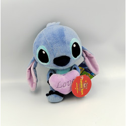 Peluche Stitch avec coeur rose Lilo et Stich DISNEY PTS SRL