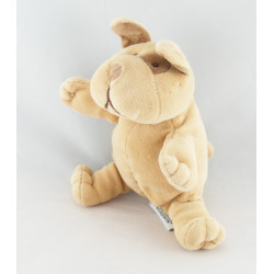 Doudou chien écru beige NICOTOY
