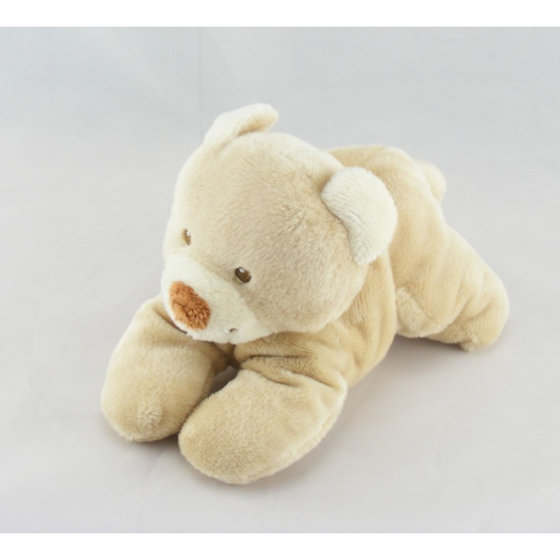 Doudou ours beige POMMETTE