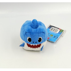 Peluche sonore cube requin bleu Baby Shark PINKFONG