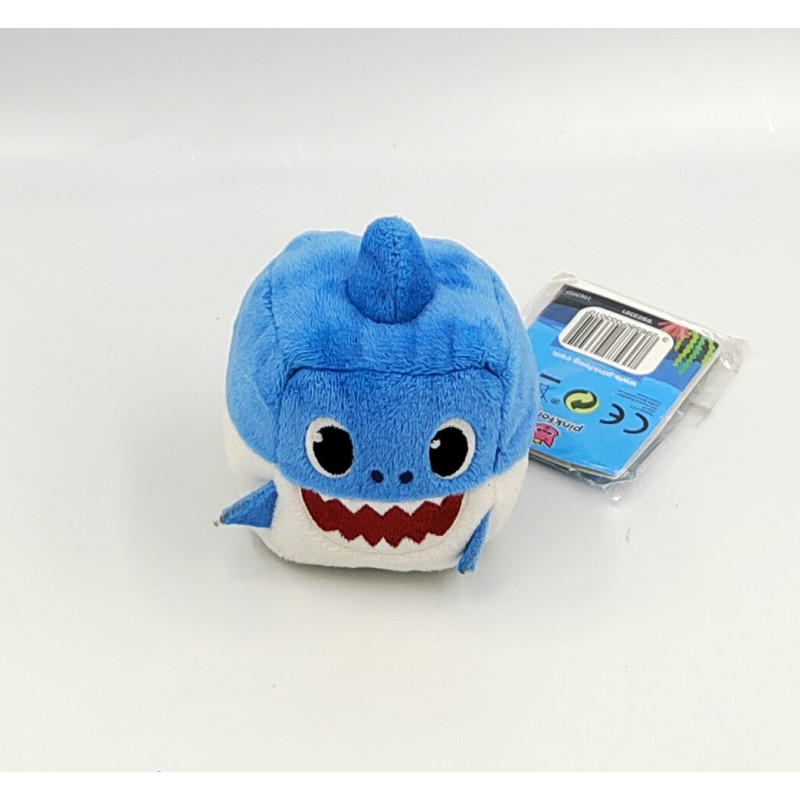 Peluche sonore cube requin bleu Baby Shark PINKFONG