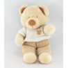 Doudou petit ours écru NICOTOY