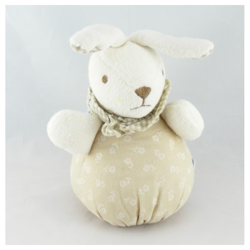 Doudou lapin beige NOUNOURS 