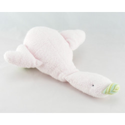 Doudou lapin beige rouge vert jaune CATIMINI