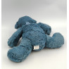 Doudou peluche ours bleu BLANCHE PORTE
