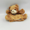 DOUDOU PLAT MARIONNETTE OURS MARRON HISTOIRE D'OURS