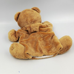 Doudou plat marionnette ours marron HISTOIRE D'OURS