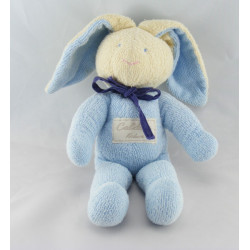 Doudou lapin bleu Calidoux Nature HISTOIRE D'OURS