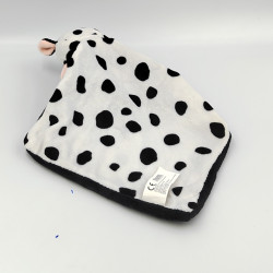 Doudou plat vache noir blanc pois FOREST DISTRIBUTION