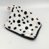 Doudou plat vache noir blanc pois FOREST DISTRIBUTION