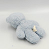 Ancienne peluche doudou ours bleu NOUNOURS