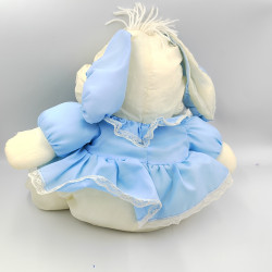 Peluche Puffalump lapin chien bleu blanc