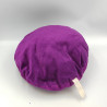 Coussin rond licorne violet