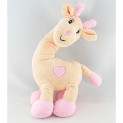 Doudou Girafe rose Arthur et Lola