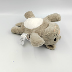 Doudou chat gris couché MELISSA & DOUG