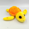 Doudou peluche tortue jaune orange NICKY TOYS