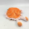 Doudou plat ours rose orange PREMAMAN