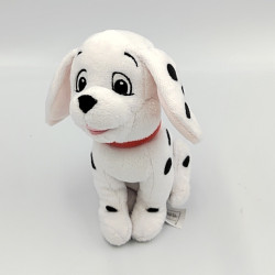Doudou chien dalmatien collier rouge DISNEY NICOTOY