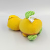 Doudou poney cheval jaune orange vert CHICCO