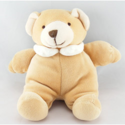 Doudou plat ours beige NICOTOY