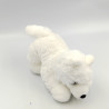 Peluche loup blanc ZOOPARC BEAUVAL Peluche loup blanc ZOOPARC BEAUVAL