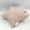Doudou coussin étoile beige laine JABADABADO