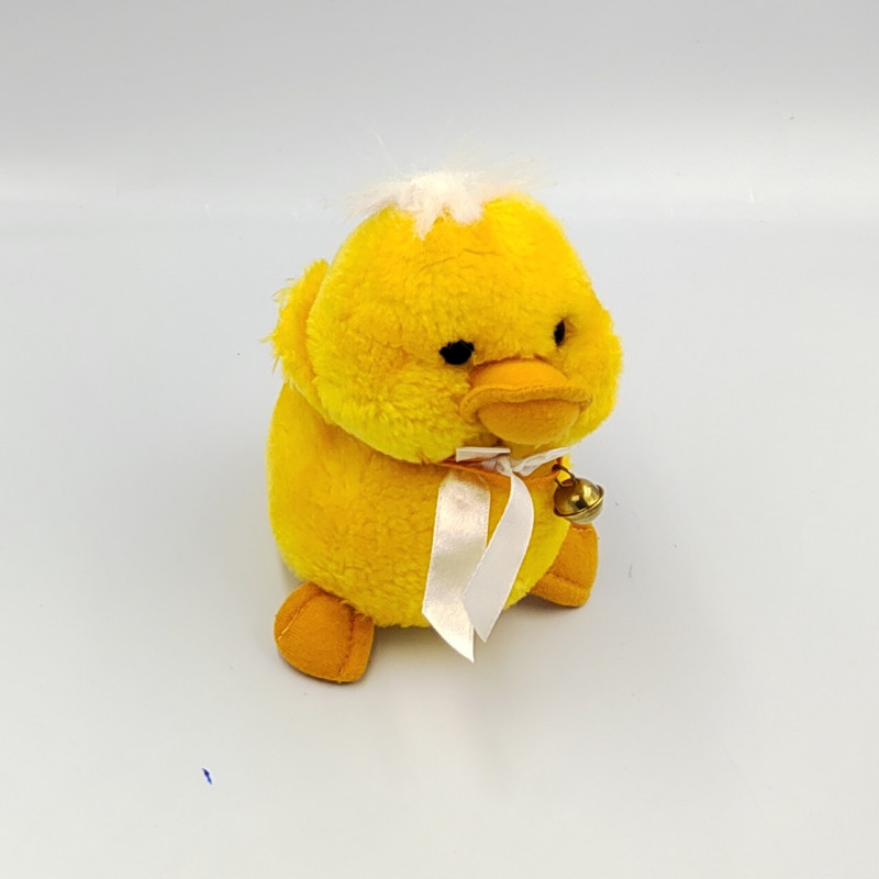 Doudou peluche poussin jaune GIPSY