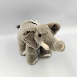 Peluche éléphant gris NATURE PLANET