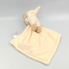 Doudou hérisson écru beige mouchoir NIGLOLAND Doudou hérisson écru beige mouchoir NIGLOLAND