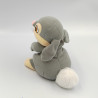Doudou peluche lapin gris Pan-pan Panpan DISNEY JEMINI