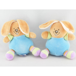 Doudou lapin blanc nounours