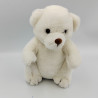 Ancienne peluche doudou ours blanc DAKIN 1987