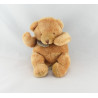 Doudou Ours beige marron avec mouchoir Baby Nat