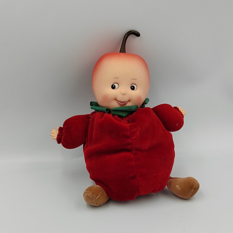 Peluche poupée les Toufous pomme rouge GIPSY