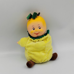 Peluche poupée les Toufous jaune citron GIPSY