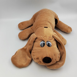 Peluche chien beige marron Pitous POUND PUPPIES 1984