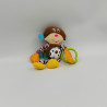 Doudou eveil hochet singe marron Tiny love
