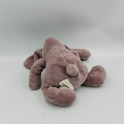 Doudou lapin prune violet DPAM