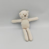 Doudou chat blanc pois BOUT'CHOU BOUTCHOU