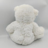 Doudou peluche ours blanc JJA