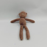Doudou chat marron BOUT'CHOU BOUTCHOU
