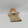 Doudou marionnette renard La Grande Famille MOULIN ROTY